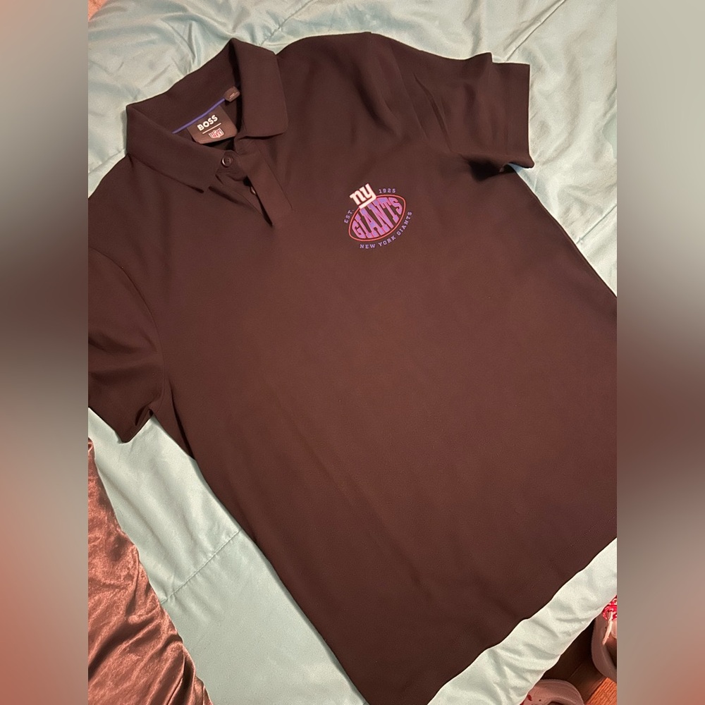 #Exclusive #Hugo #Boss #NYGiants #Polo #Size M #New #NWT #NFL